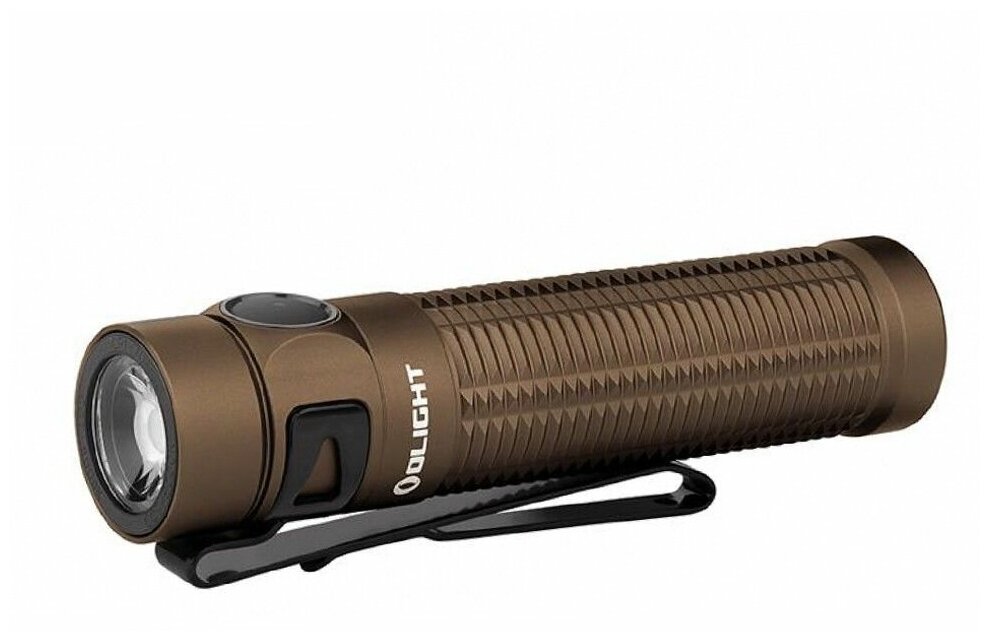 Фонарь Olight Baton 3 Pro Desert Tan (Neutral White), 1 x 18650, 175 метров, 1500 люмен (Комплект)