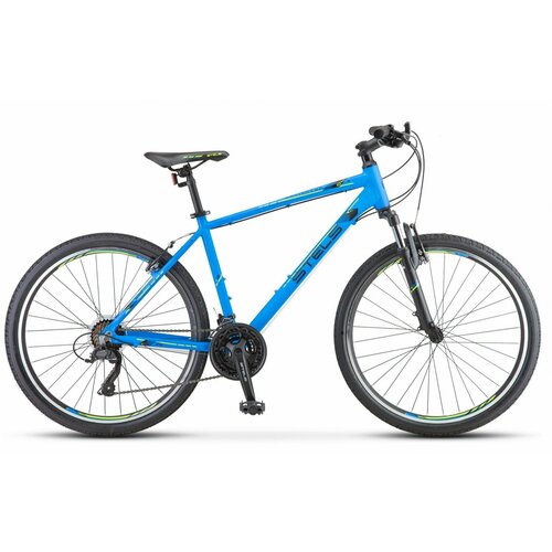 Велосипед горный STELS NAVIGATOR 590 V (26), рама 20 синий/салатовый