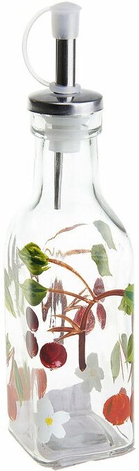 Бутыль для соусов и масла Вишнёвый сад, 200 мл, 20х5 см - фотография № 3