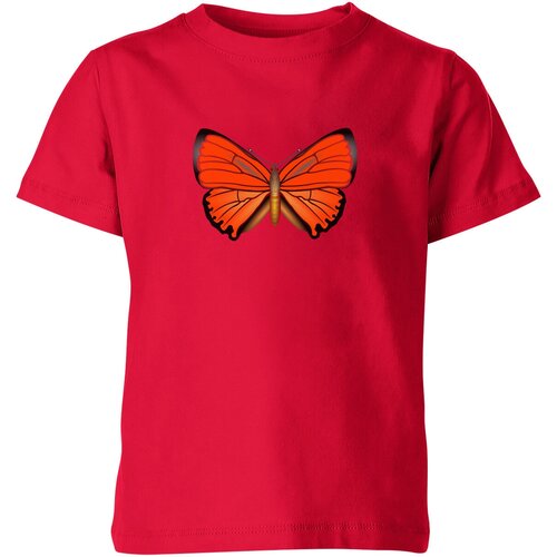 Футболка Us Basic, размер 6, красный мужская футболка бабочка червонец огненный m белый