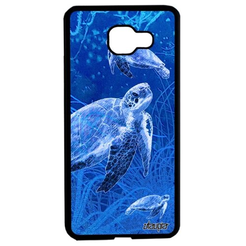 фото Чехол на телефон samsung galaxy a5 2016, "черепаха" слоновая морская utaupia