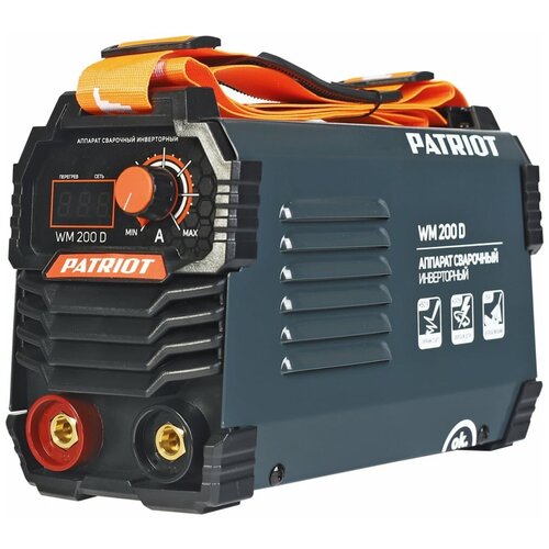 Аппарат сварочный инверторный Patriot WM200D 605302020 1017200₽