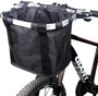 Корзина (сумка) передняя для велосипеда на руль складная, велокорзина, для самоката, для собаки, кошки