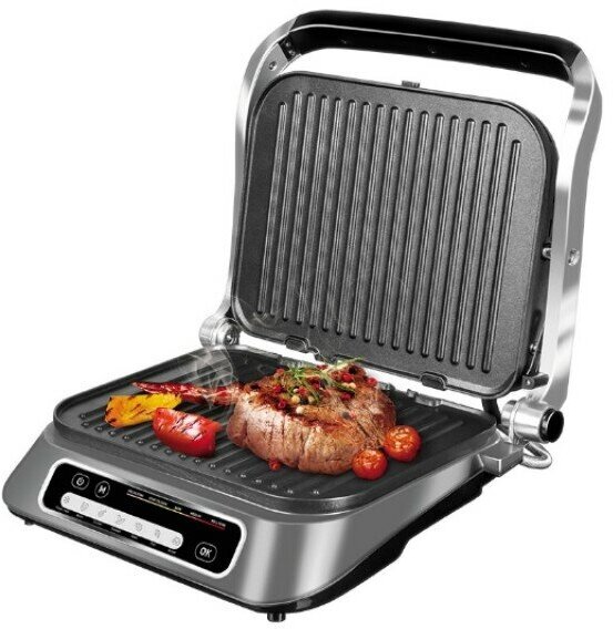 Гриль SteakMaster REDMOND RGM-M805 (серый/металл)