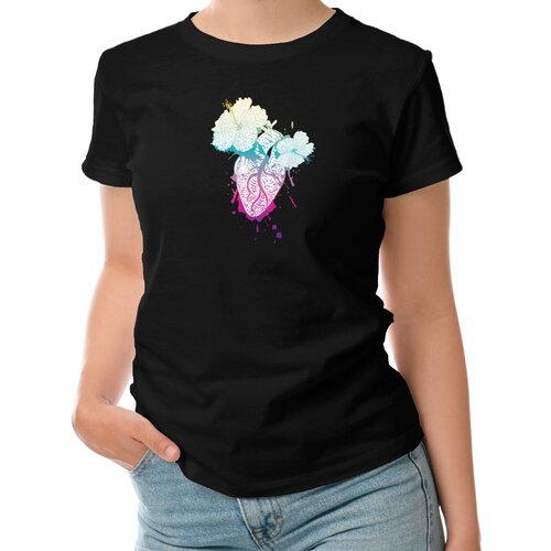 фото Футболка roly, размер s, черный