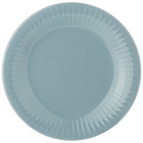фото Тарелка закусочная majesty 20,5см голубая lefard (359-594)