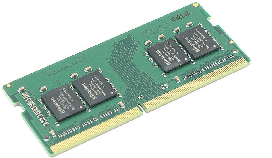 Оперативная память для ноутбука SODIMM DDR4 16ГБ KVR29S21S8/16 2933MHz (PC-23400), CL21, 260-Pin, 1.2V, RTL