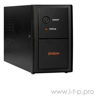 ИБП ExeGate Ep285541rus SpecialPro Unb-850. led. avr. euro. rj. usb <850va/480w, Led, Avr, 2 евророзетки,