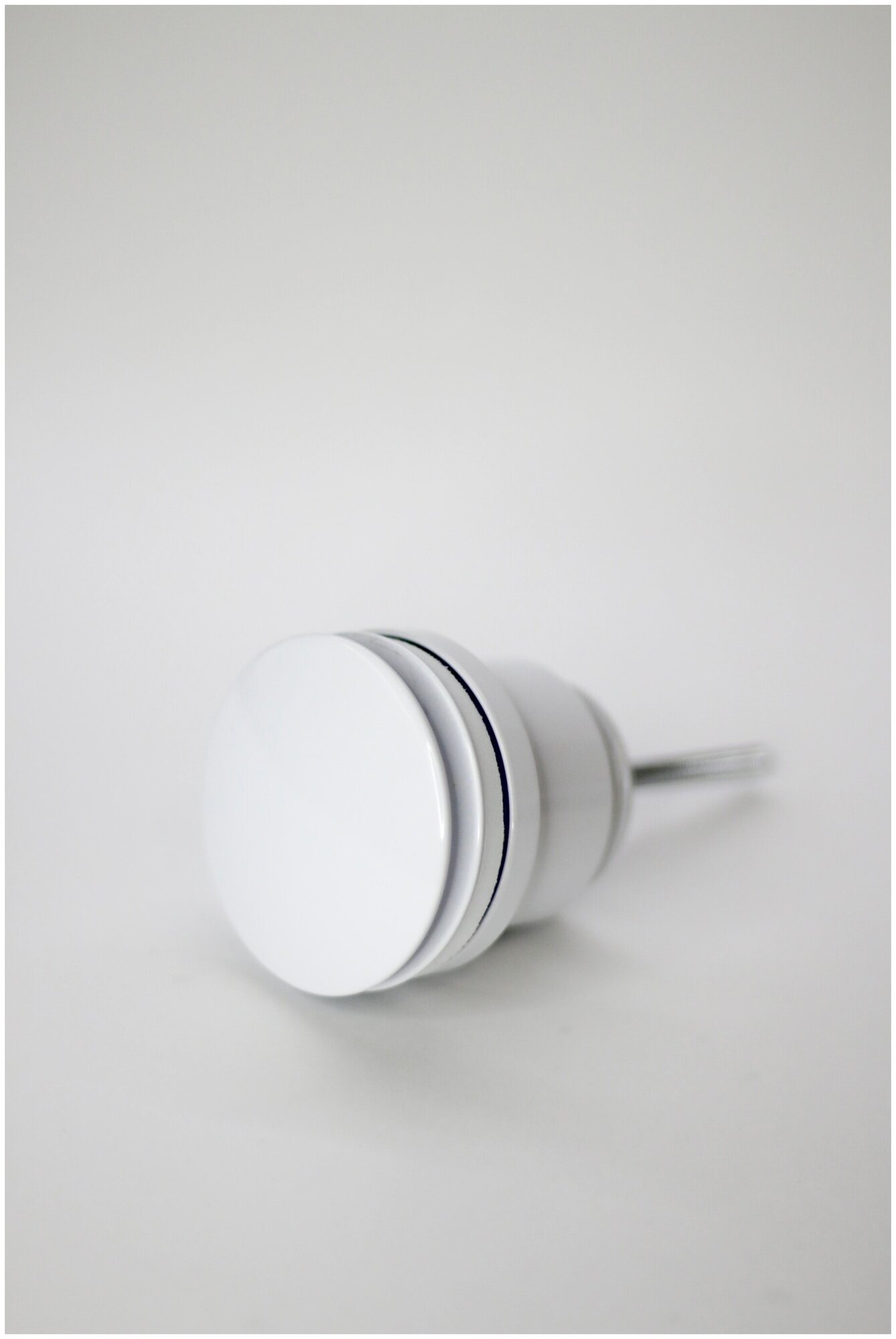 Сифон сливной для раковины, в комплекте с универсальным донным клапаном, цвет белый S-Sd6 white - фотография № 9