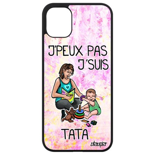 фото Чехол на смартфон iphone 11, "не могу - стала тетей!" повод шутка utaupia