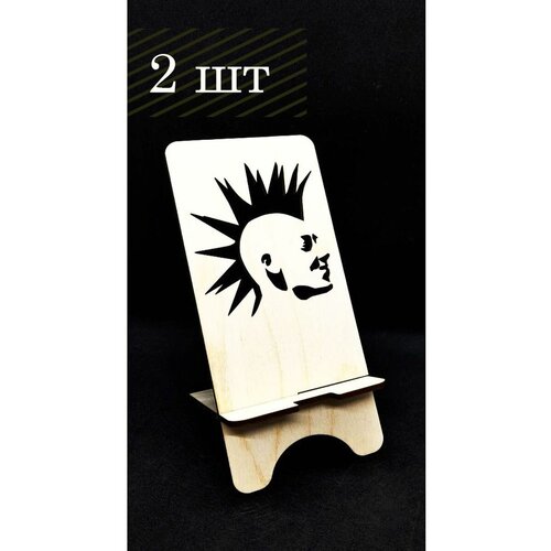 Подставка под телефон из дерева drevorub 