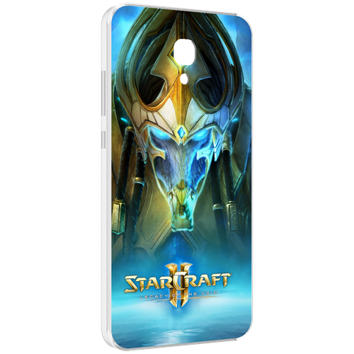 Чехол MyPads StarCraft II Legacy of the Void для Meizu M6 (M711Q) задняя-панель-накладка-бампер чехол mypads starcraft ii legacy of the void для meizu v8 задняя панель накладка бампер