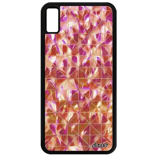 фото Чехол на мобильный apple iphone xs max, "плиточный мотив" текстура мрамор utaupia