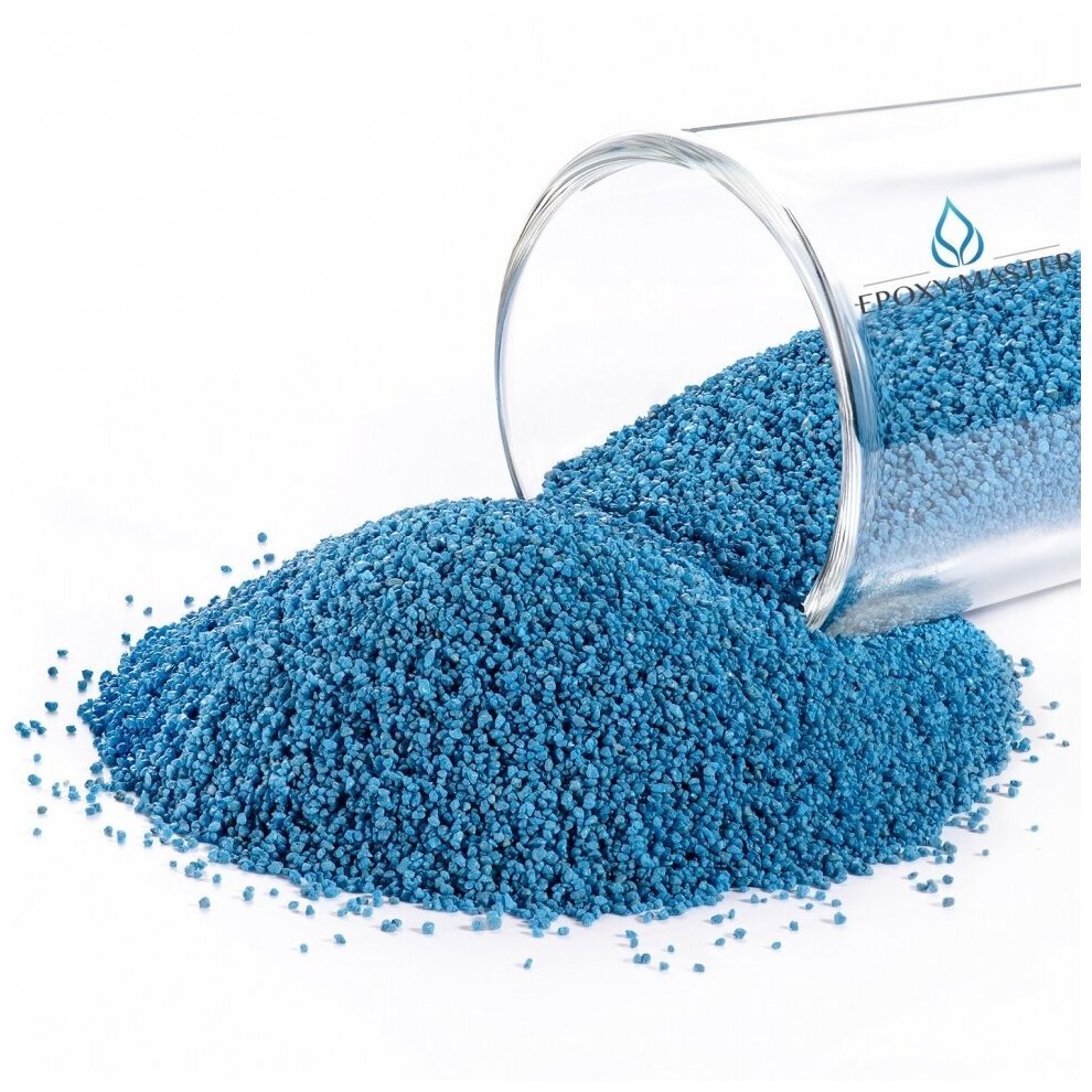 фото Голубой кварцевый песок, 100г