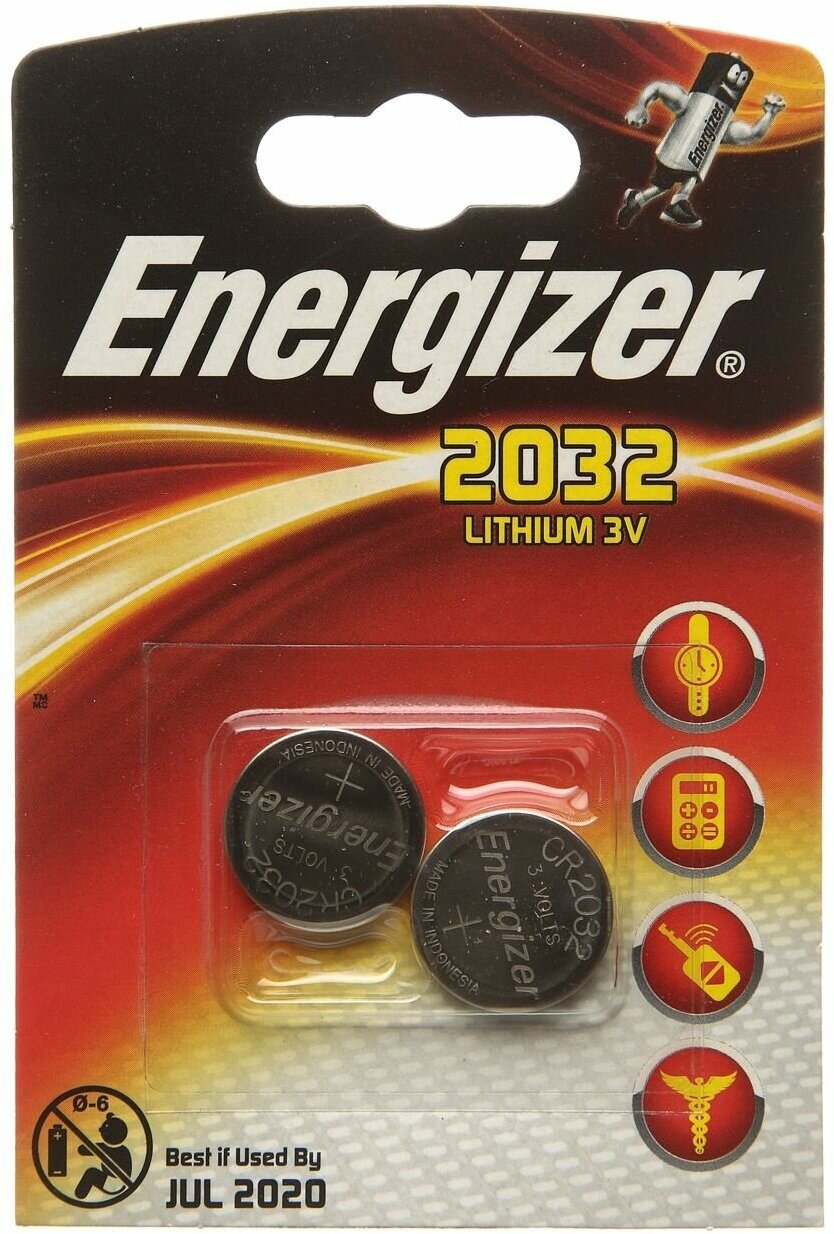 Батарейка Energizer CR2032