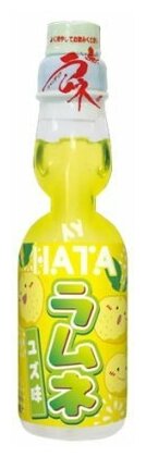 Напиток газированный Hata Kosen Ramune Со вкусом юдзу, 200 мл - фотография № 5