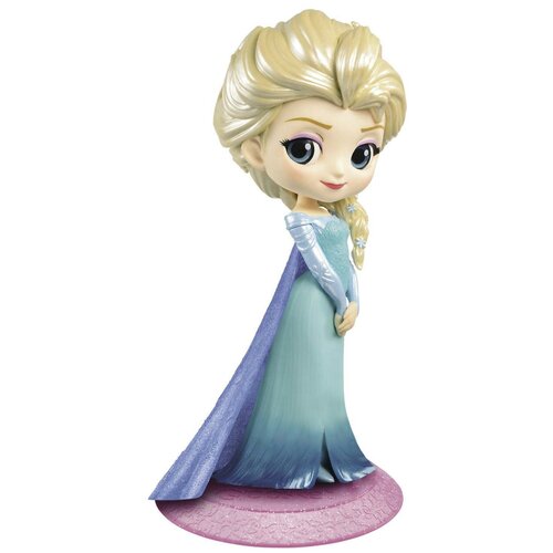 Фигурка Q Posket Disney Character Frozen Elsa Glitter Line фигурка banpresto frozen q posket disney characters elsa glitter line