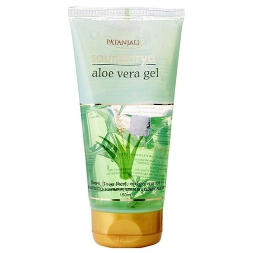 Купить Алоэ Вера гель для лица марки Патанджали (Aloe Vera gel Patanjali), 150 мл