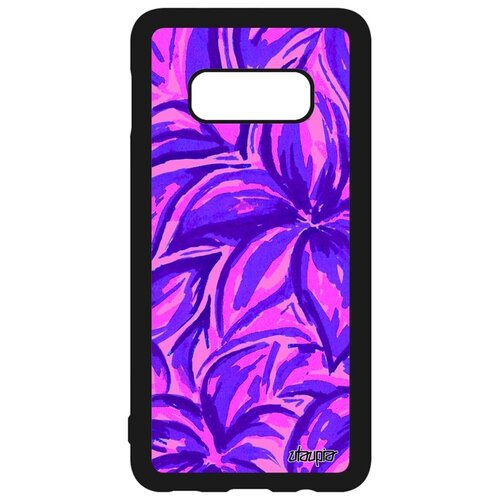 фото Чехол для samsung galaxy s10e, "цветочный узор" фон акварель utaupia