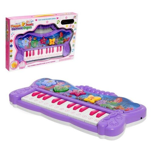 FlowMe Игрушка музыкальная «Пианино: Волшебство», 24 клавиши, световые и звуковые эффекты
