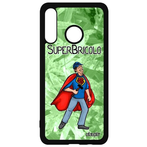фото Чехол для мобильного huawei p30 lite, "супермастер" смешной комикс utaupia