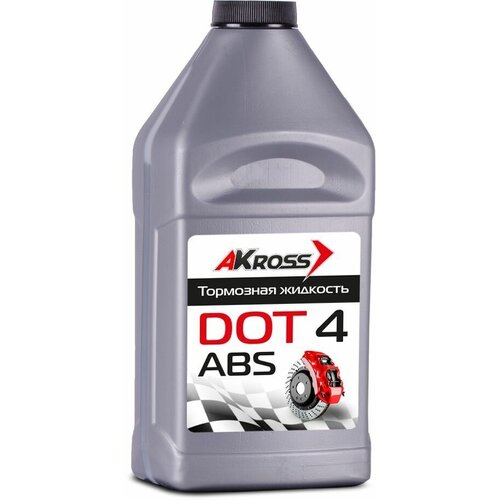 Жидкость Тормозная Dot-4 455г AKross арт. AKS0003DOT