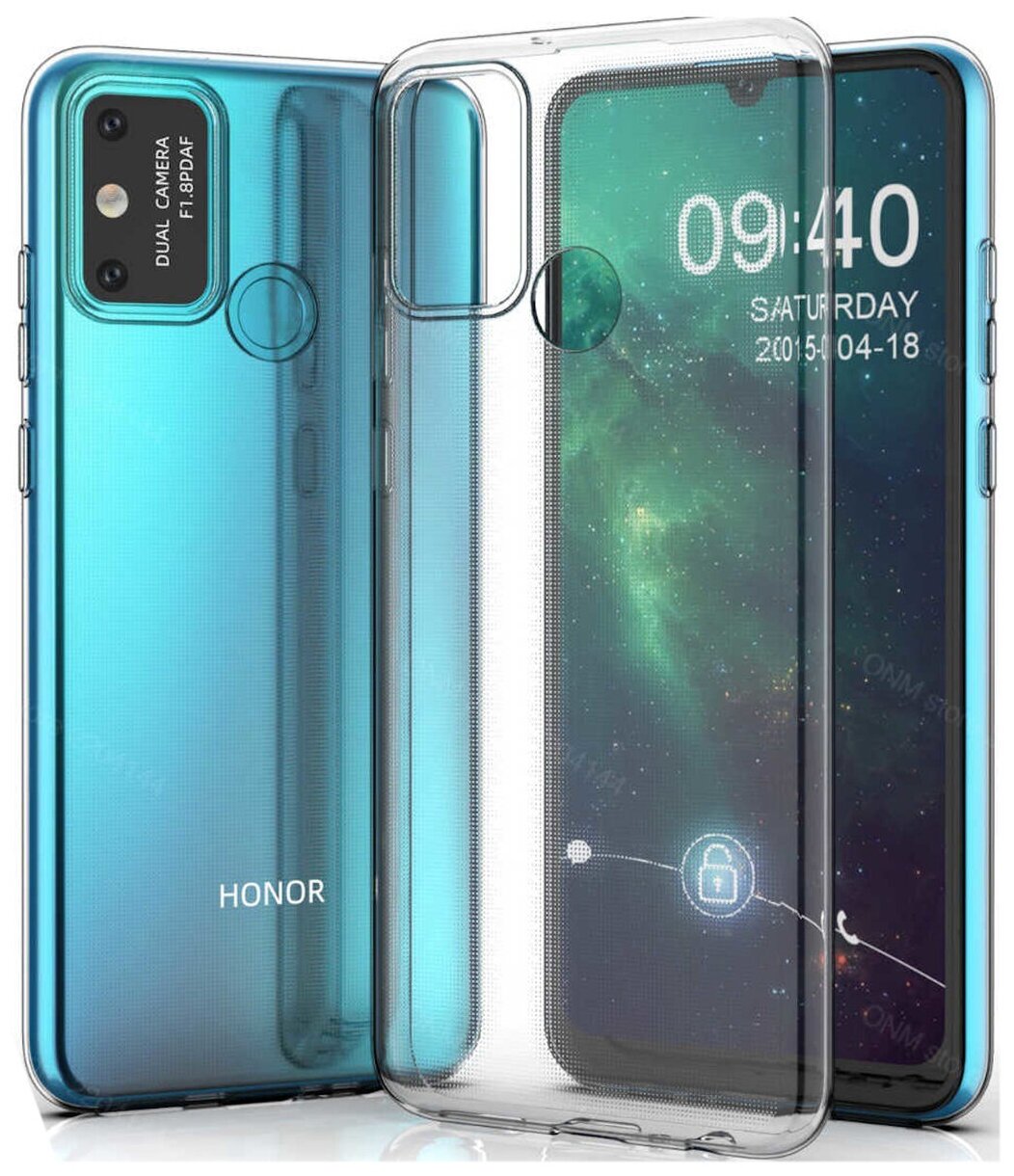 Чехол для Honor 9A / чехол на хонор 9а прозрачный