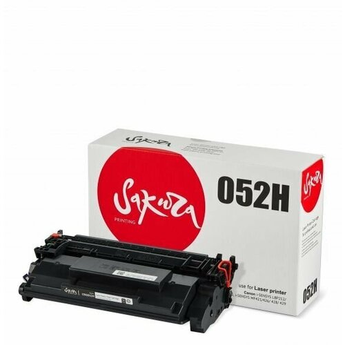 Картридж SAKURA PRINTING CRG052H для Canon i-SENSYS LBP212/ 214/ 215, i-SENSYS MF421/ 426/ 428/ 429, черный, 9 200 к.