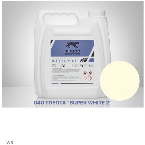 MIRADA Автоэмаль 3 л / Автомобильная эмаль краска 3л