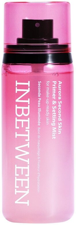 BLITHE InBetween мист-праймер фиксатор макияжа Aurora Second Skin Primer & Setting Mist, 82 мл, прозрачный