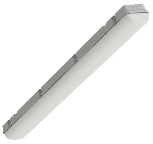 Настенно-потолочный светильник CSVT Айсберг-38/MILKY (5000К), 38 Вт, кол-во светодиодов: 108 шт., 5000 К, цвет арматуры: серый, цвет плафона: бесцветный