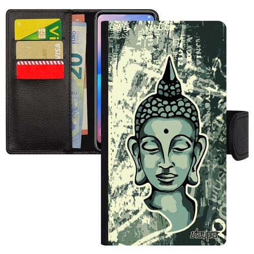 фото Чехол книжка на смартфон apple iphone xr, "будда" buddha азия utaupia