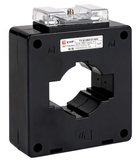 EKF PROxima Трансформатор тока ТТЕ-60-300/5А класс точности 0,5S, EKF, арт. tte-60-300-0.5S