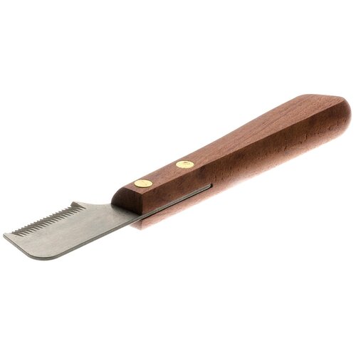 фото Тримминговочный нож hello pet 23822w, коричневый