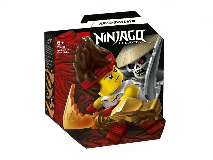 Конструктор LEGO Ninjago 71730 Легендарные битвы: Кай против Скелета