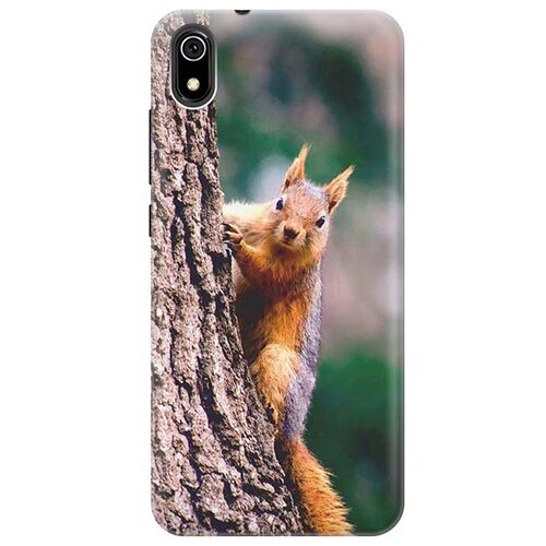 фото Чехол - накладка artcolor для xiaomi redmi 7a с принтом "белочка" re:pa