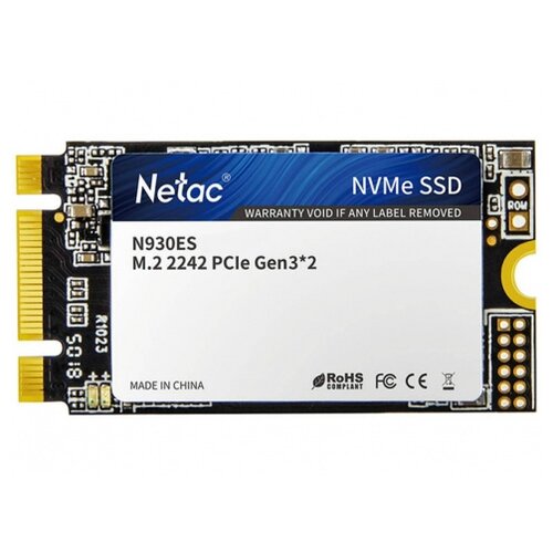 Твердотельный накопитель Netac N930ES 1 ТБ M.2 NT01N930ES-001T-E2X ssd накопитель netac nt01n930es 512g e2x