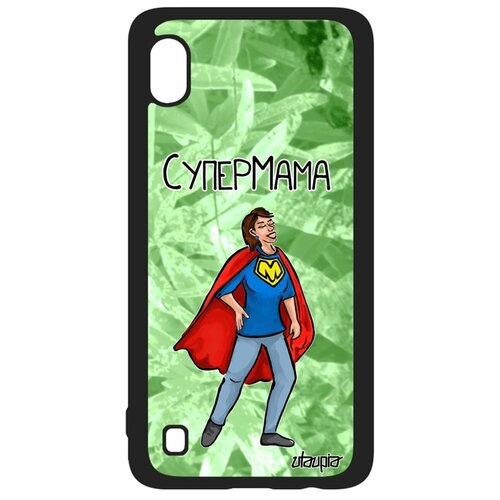 фото Чехол для смартфона samsung galaxy a10, "супермама" комикс супергерой utaupia