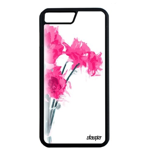 фото Чехол на мобильный apple iphone 8 plus, "цветы" флора природа utaupia