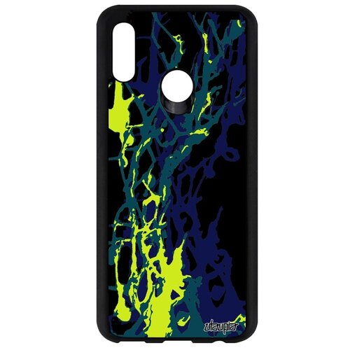 фото Чехол для мобильного p smart 2019, "огонь" фон узор utaupia