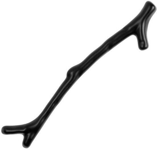 Ручка скоба CAPPIO, м/о 96 мм "Ветка", цвет черный - фотография № 2