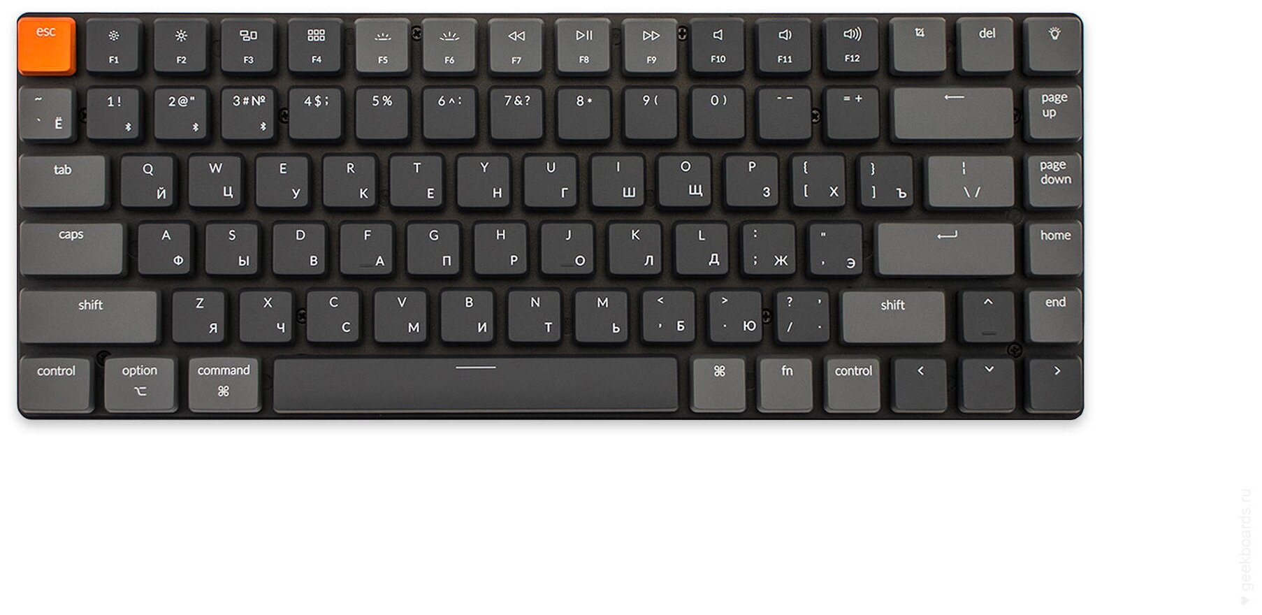 Клавиатура Keychron K3 Brown Switch (K3E3) 84 клавиши, RGB подсветка