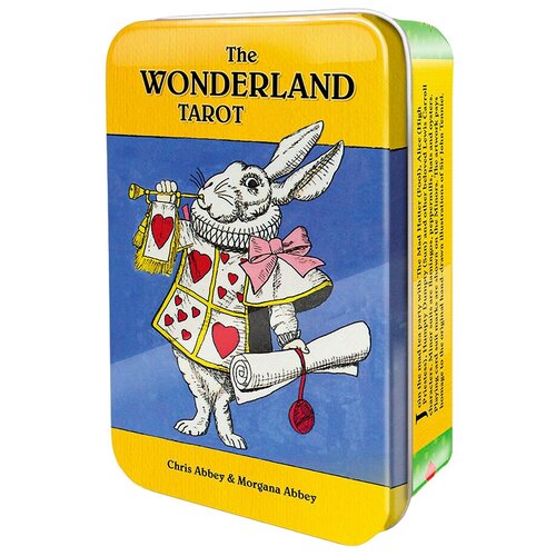 Гадальные карты U.S. Games Systems Таро The Wonderland Tarot in a Tin, 78 карт, 280