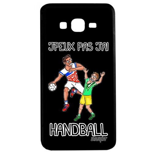 фото Чехол на мобильный galaxy grand prime, "не могу - у меня гандбол!" повод карикатура utaupia