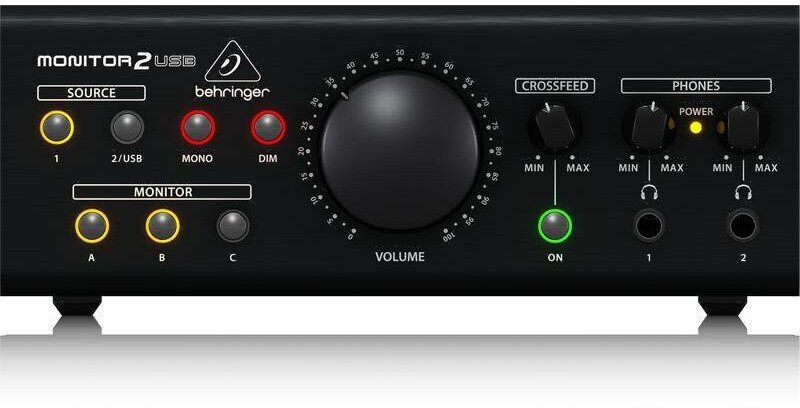 Контроллер управления громкостью мониторов Behringer MONITOR2USB