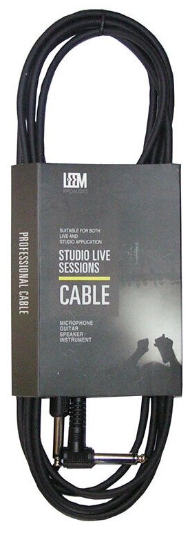 Кабель гитарный Leem CLM-10, (3m)