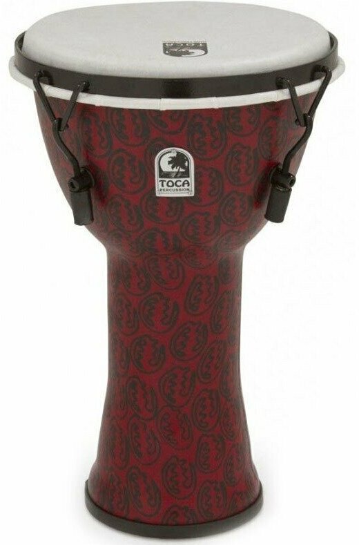 Toca TF2DM-9RM Freestyle II Mechanically Tuned Red Mask Джембе 16,5" х 9"