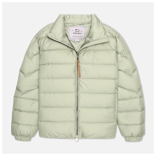 Женский пуховик Woolrich Ellis Microfiber Down зелёный, Размер XS