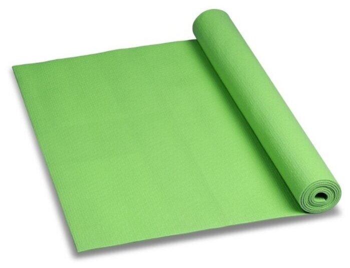 Коврик для йоги и фитнеса YG03 INDIGO PVC Зеленый 173*61*0,3 см