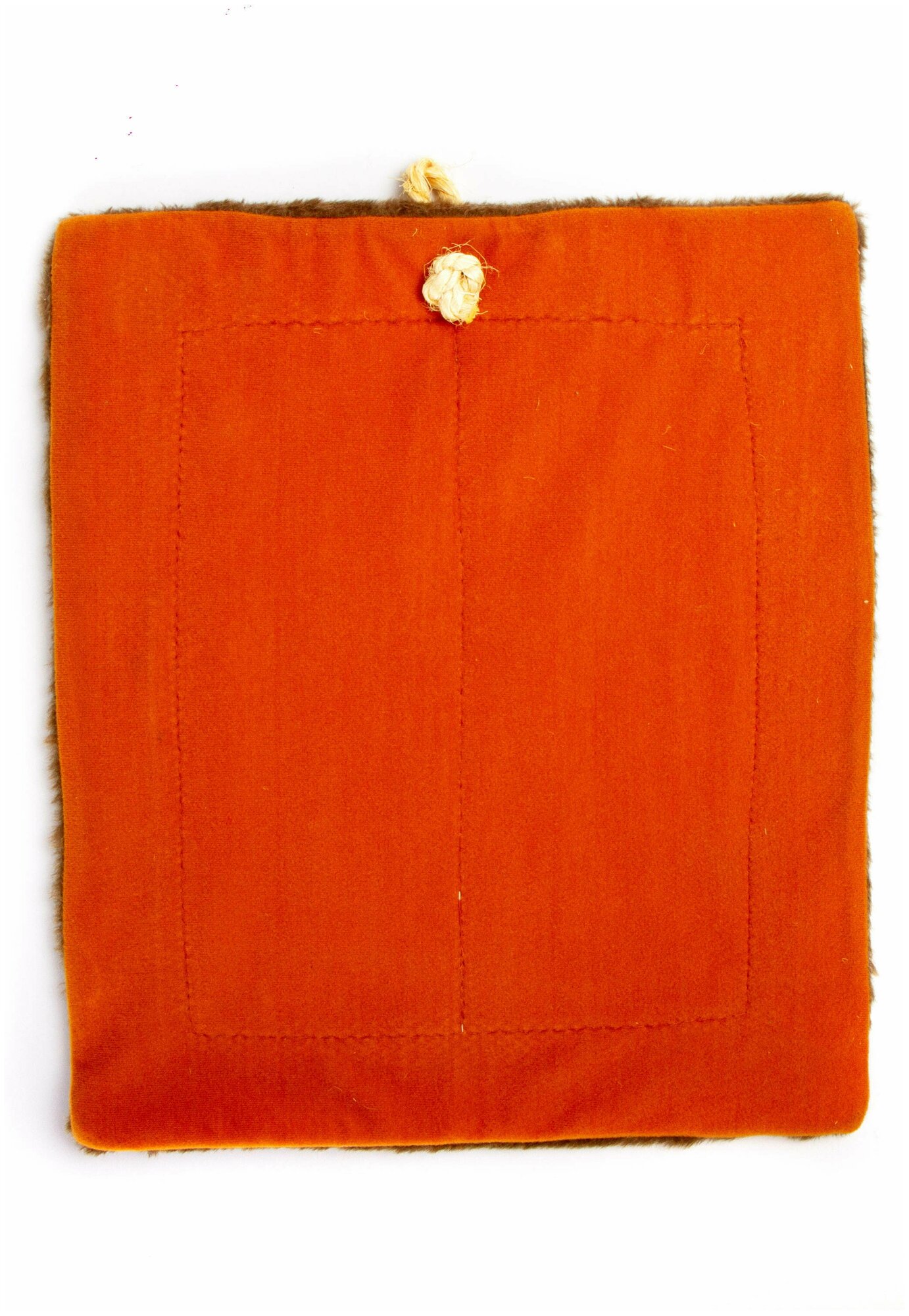 Когтеточка-мягкий коврик для кошек, можно подвесить, материал сизаль 40x34 см - фотография № 6
